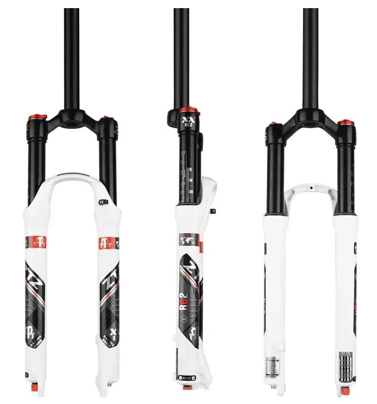 MTB Air Suspension Fork，Fit for 26/27.5/29 inch Mountain Bike, 120mm Travel, Rebound Adjust, QR 9mm, Manual/Remote Lockout, XC/AM Mountain Bike Front Fork, Ultralight