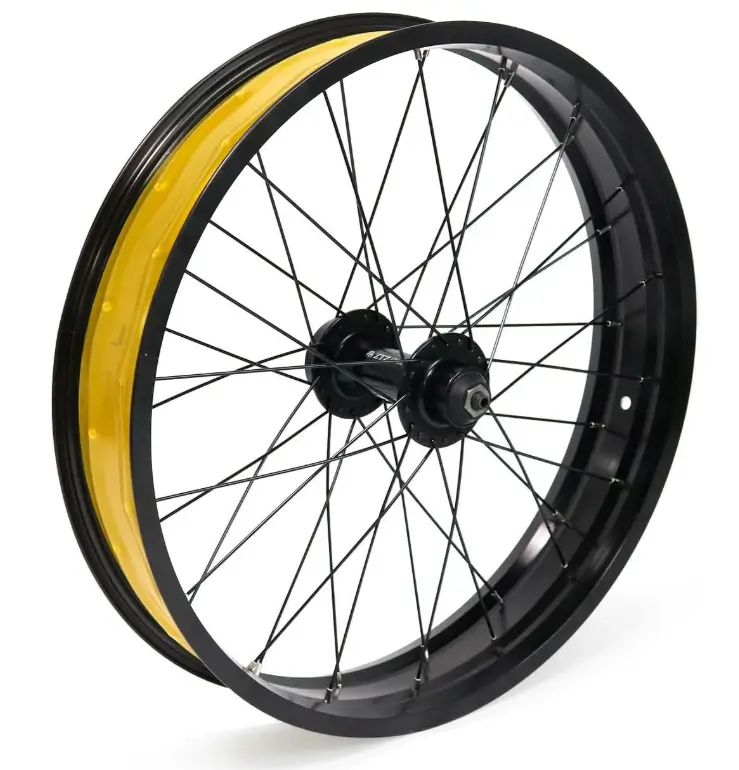 20"/26" x 4.0 inch Fat Tire Ebike Front Wheel,QR 9x135mm